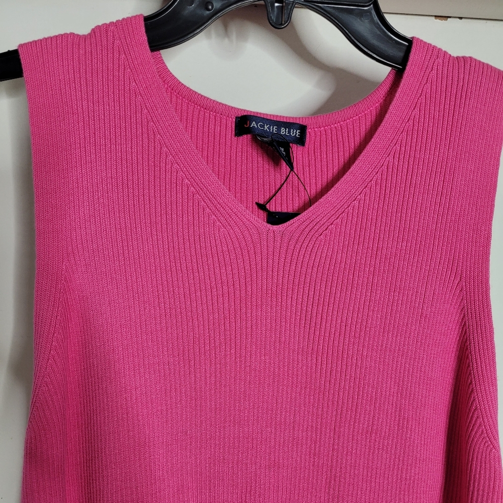 NWT Jackie Blue tank top - Picture 3 of 4